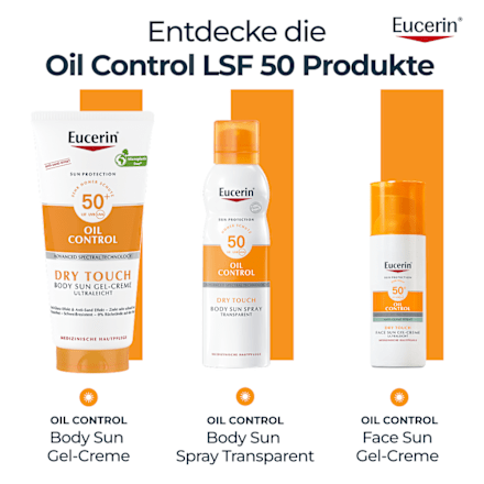 Eucerin Sun Protection Oil Control Dry Touch Body Sun Gel-Creme LSF 50+ Eucerin