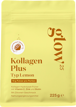 Kollagenpulver Plus Typ Lemon Glow25