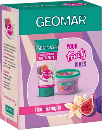 Set cura corpo YOUR Fruity VIBES fico&vaniglia GEOMAR