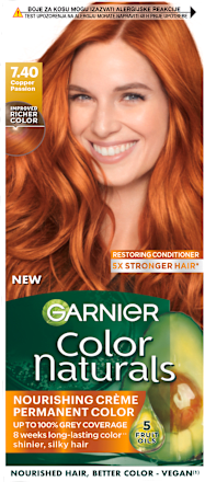 Крем - боя за коса, Nr. 7.40 Copper Passion GARNIER Color naturals
