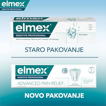 SENSITIVE PROFESSIONAL ADVANCED PAIN RELIEF pasta za zube elmex