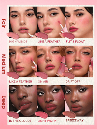 Blush Air Plush Lip & Cheek Cream 025 High Winds SHEGLAM
