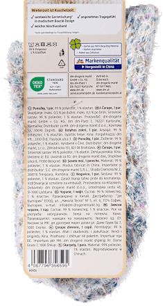 Șosete călduroase melanj, mărimea 39-42 Fascino