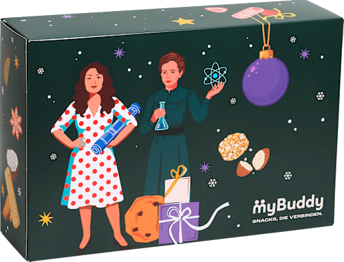 Adventskalender 2026 Vegane Bio-Snacks myBuddy
