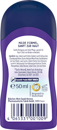 3in1 Shampoo & Duschgel + Spülung Meereszauber Reisegröße Bübchen