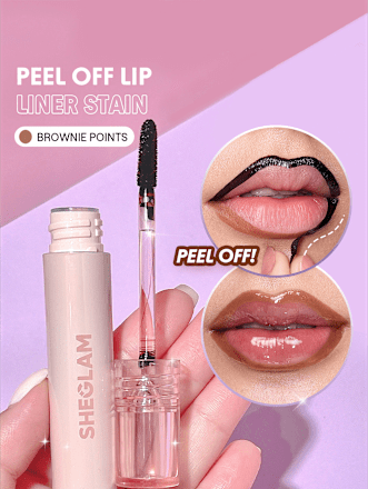 Lipliner Fall In Line Peel Off Stain 012 Bare Blush SHEGLAM