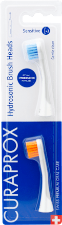 Aufsteckbürsten Hydrosonic sensitive CURAPROX