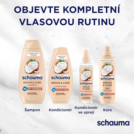 šampon na vlasy Repair Care schauma