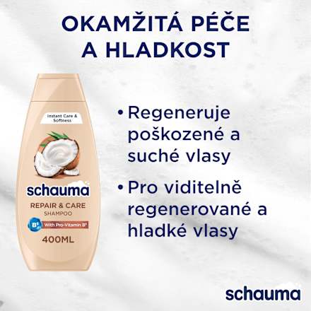šampon na vlasy Repair Care schauma