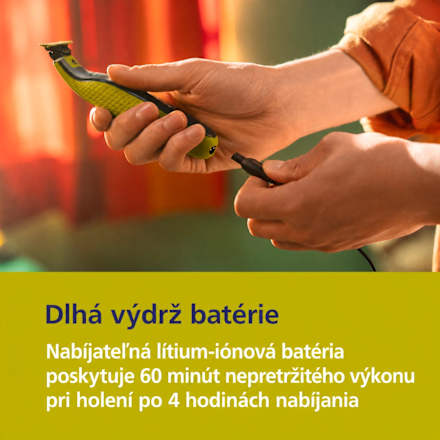 Holiaci strojček na tvár a telo OneBlade 360 blade 5v1 QP2834/23 PHILIPS OneBlade