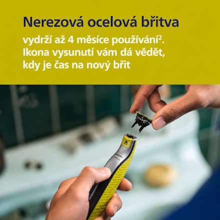 360 blade električni brijač za lice i tijelo 5u1 PHILIPS OneBlade