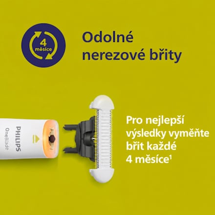 holicí strojek Intimate QP1930/20 PHILIPS OneBlade