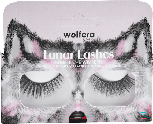 Künstliche Wimpern Lunar (1 Paar) wolfera by Paula