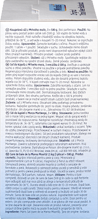 Soľ do kúpeľa z Mŕtveho mora Mivolis