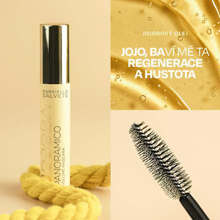 řasenka Panoramico Mascara Jojoba Oil GABRIELLA SALVETE