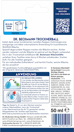 Trockner-Ball & Wäscheduft Dr. Beckmann