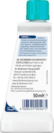 Fleckenentferner Fleckenteufel Stifte & Tinte Dr. Beckmann