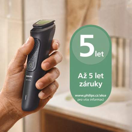 Series 3000 multifunkční zastřihovač na tvář a vlasy 6 v 1 MG3915/15 Philips