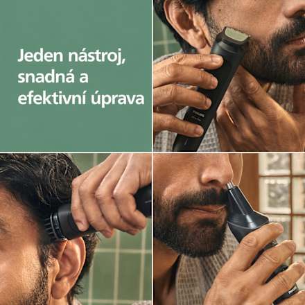 Series 3000 multifunkční zastřihovač na tvář a vlasy 6 v 1 MG3915/15 Philips