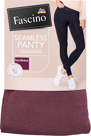 Leggings Seamless Panty Bordeaux, Gr. 42/44 Fascino