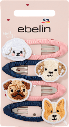 Haarclips Hunde ebelin
