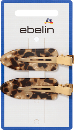 Haarklemmen Leo-Muster ebelin