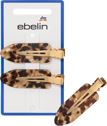 Haarklemmen Leo-Muster ebelin