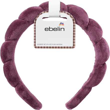 Haarreif Bubble-Optik, bordeaux ebelin