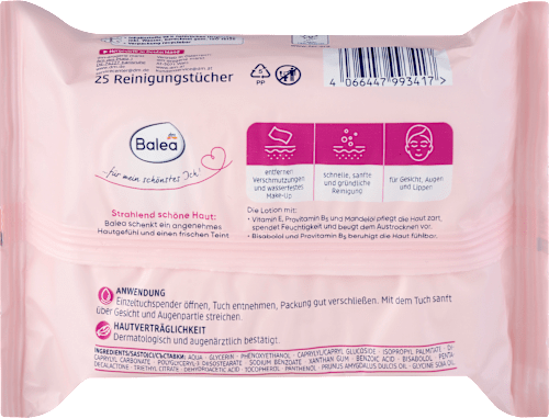 Reinigungstücher pflegend 3in1 Balea