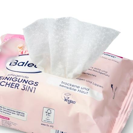 Reinigungstücher pflegend 3in1 Balea