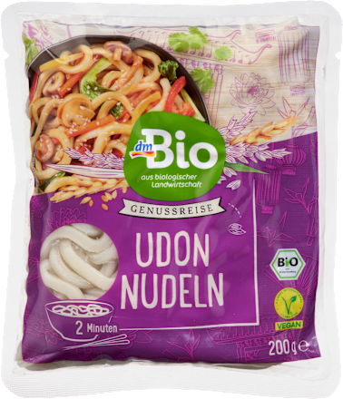 Bio pšenične testenine na azijski način, predkuhane dmBio