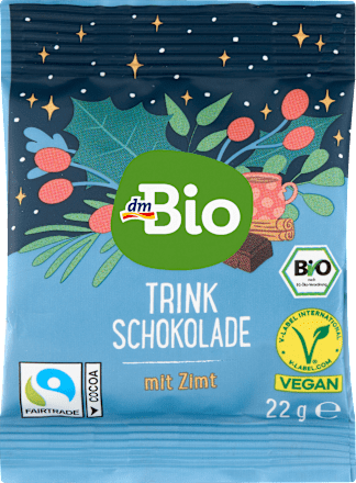 Trinkschokolade mit Zimt, Adventskalender zum Selbstgestalten 2026 dmBio