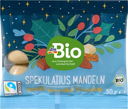 Pralinen, Spekulatius Mandeln, , Adventskalender zum Selbstgestalten 2026 dmBio