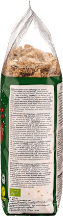 Musli crocant cu mere uscate și migdale prăjite ECO dmBio