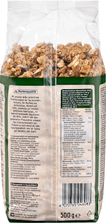 Muesli Bio croccante al gusto di strudel di mele dmBio