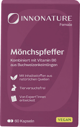  Mönchspfeffer + Vitamin B6 Kapseln 60 St INNONATURE