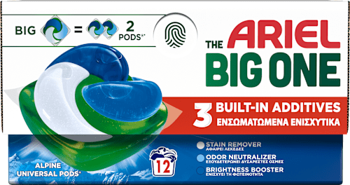 THE BIG ONE univerzalne kapsule za pranje veša - ALPINE ARIEL