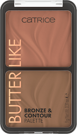 Bronzing & Contouring Palette Butter Like 020 Shape It My Way CATRICE