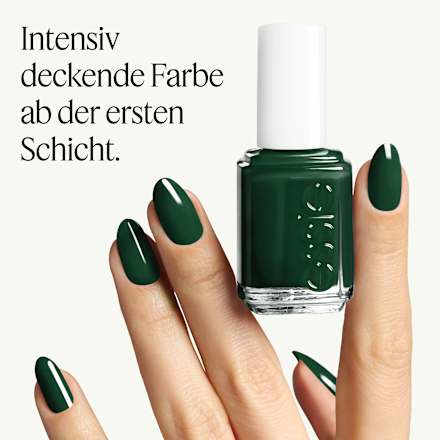 Nagellack 399 Off Tropic Dunkelgrün essie