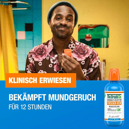 Mundspülung Frischer Atem Icy Mint The Breath Co