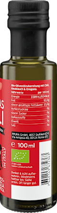 natives Olivenöl extra "Mammas Chili" mit Chili, Knoblauch & Oregano PPURA