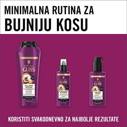 FULL HAIR WONDER šampon za kosu Schwarzkopf GLISS