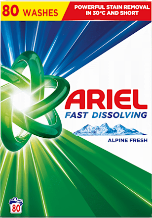 Prací prášok Alpine Fresh Ariel