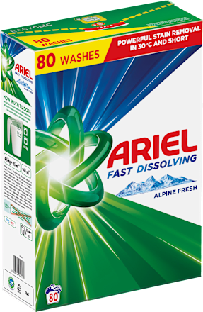 Prací prášok Alpine Fresh Ariel