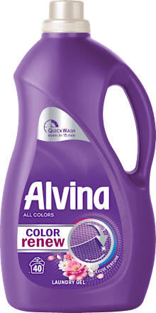 Препарат за цветно пране Deluxe Perfume, 40 пранета Alvina