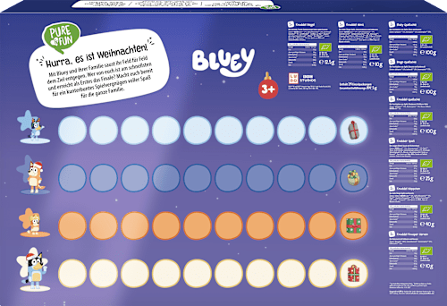 Adventkalender Bio Snacks PURE & FUN