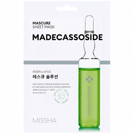 Mască de față textilă cu madecassoside MISSHA