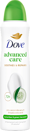 Deo Spray, Advanced Care Go Fresh - Cucumber & Green Tea Scent Dove