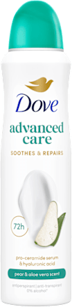 Izzadásgátló spray, Advanced Care Go Fresh - Pear & Aloe Vera Dove