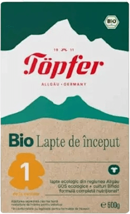 Formulă lapte praf de început BIO 1+ Töpfer
